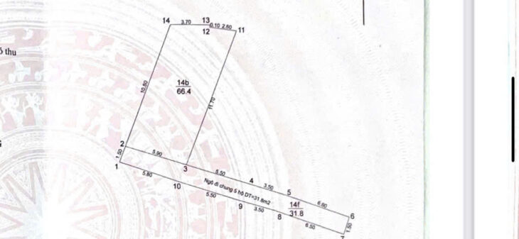 (Tin thật 100%) Bán CHDV 66,5m2 x 22P ở Lạc Long Quân – Cách ô tô tránh 30m – Dòng tiền 1,4 tỷ/năm