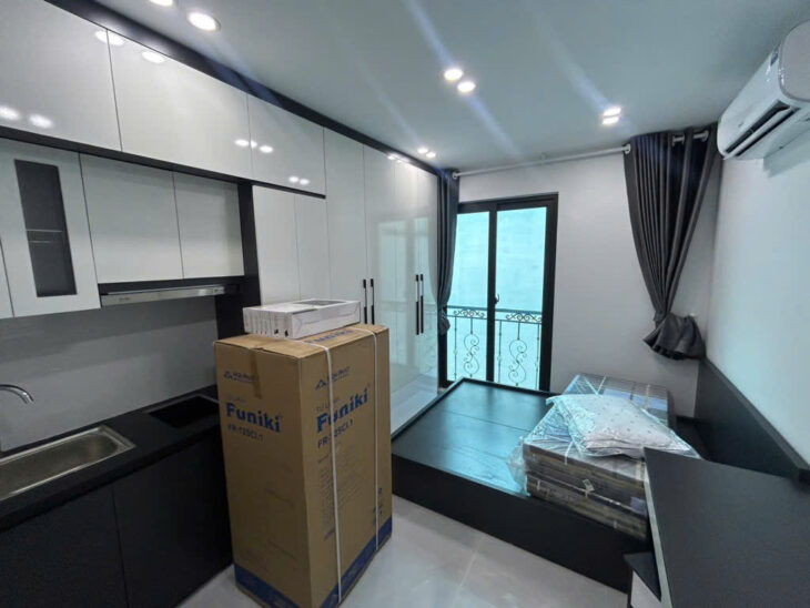 (Tin thật 100%) Bán CHDV 66,5m2 x 22P ở Lạc Long Quân – Cách ô tô tránh 30m – Dòng tiền 1,4 tỷ/năm
