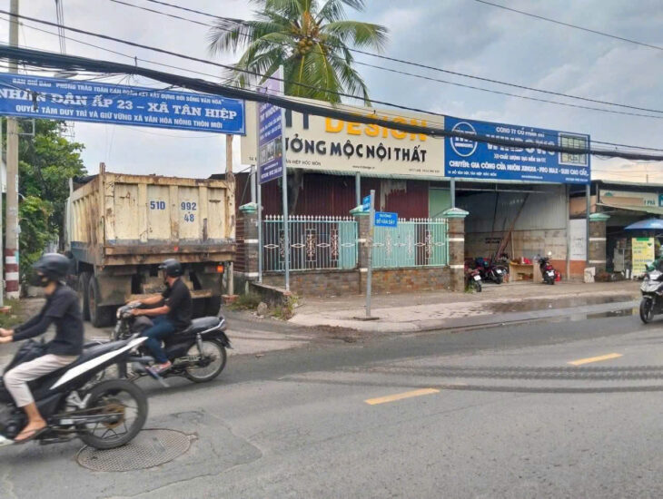 BÁN GẤP LÔ ĐẤT (30×70) GÓC 2 MẶT TIỀN ĐỖ VĂN DẬY – TRUNG TÂM TÂN HIỆP, HÓC MÔN