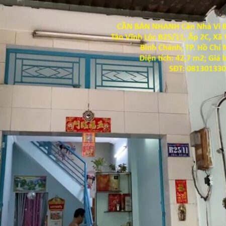 NHÀ VỊ TRÍ ĐẸP- GIÁ TỐT CẦN BÁN NHANH Căn Nhà Vi Bằng Khu Dân Cư Tân Vĩnh Lộc (Vĩnh Lộc B cũ) NHÀ VỊ TRÍ ĐẸP- GIÁ TỐT CẦN BÁN NHANH Căn Nhà Vi Bằng Khu Dân Cư Tân Vĩnh Lộc (Vĩnh Lộc B cũ)