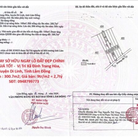 NHANH TAY SỞ HỮU NGAY LÔ ĐẤT ĐẸP CHÍNH CHỦ – GIÁ TỐT – Vị Trí Huyện Di Linh, Tỉnh Lâm Đồng NHANH TAY SỞ HỮU NGAY LÔ ĐẤT ĐẸP CHÍNH CHỦ – GIÁ TỐT – Vị Trí Huyện Di Linh, Tỉnh Lâm Đồng