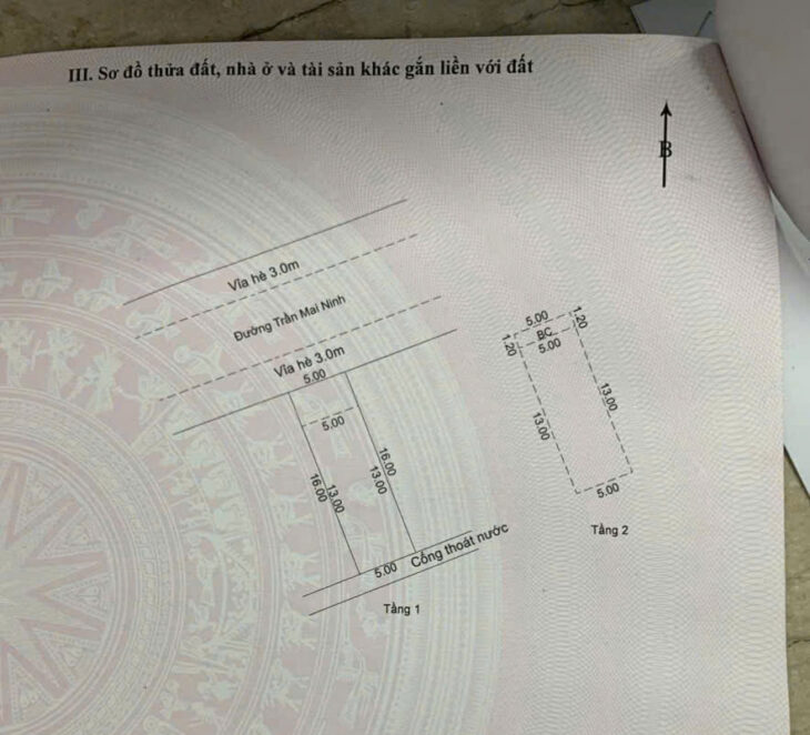 CẦN BÁN NHÀ 2 TẦNG MẶT TIỀN ĐƯỜNG TRẦN MAI NINH – KHUÊ TRUNG, CẨM LỆ, ĐÀ NẴNG