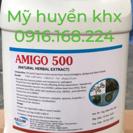 AMIGO 500 – Thảo dược tự nhiên “đánh bay” ký sinh trùng cá tôm!