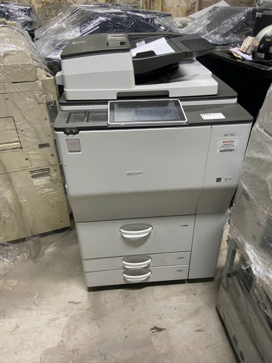 CẦN BÁN HOẶC CHO THUÊ Máy photocopy Ricoh MP 7502 là máy laser đen trắng có tốc độ cao