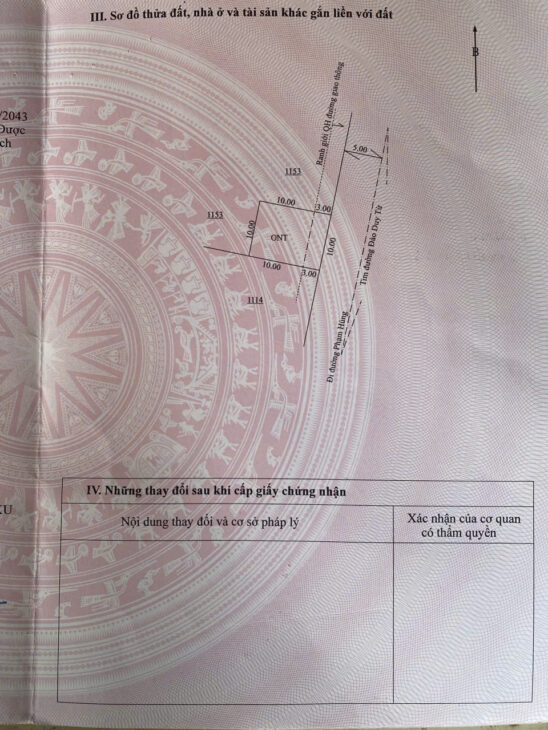 CHÍNH CHỦ BÁN ĐẤT ĐƯỜNG ĐÀO DUY TỪ, TÂN SƠN, PLEIKU, GIA LAI