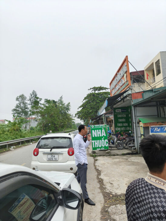 Bán đất thổ cư 120m2, MT 6m, chợ Tiên Tân, Phủ Lý, Hà Nam. Sổ đỏ, giá 7.6 tỷ. LH: 0976766363