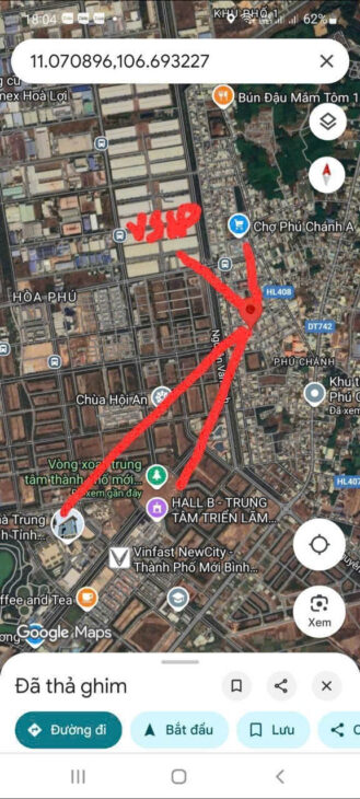 Chính Chủ Bán Nhà Đường 36 PhúChánh B TP Mới Bình Bương ( Phường Bình Dương – Trung Tâm Hành Chính