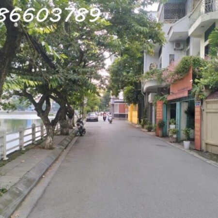 BÁN NHÀ MẶT PHỐ BỒ ĐỀ – LÔ GÓC – VIEW HỒ – DIỆN TÍCH 225.5M² – MẶT TIỀN 11.7M – GIÁ 85.5 TỶ