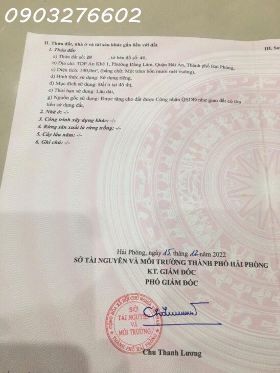 Bán nhà mặt đường Ngô Gia Tự, chỉ 90 triệu/m2, 140m2, Hải Phòng ngay cạnh cầu rào giá thấp