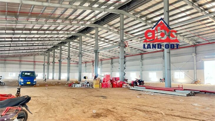 XT608 Xưởng cho thuê Sản xuất, với kết cấu kiên cố phục vụ SX ngành nghề theo QĐ