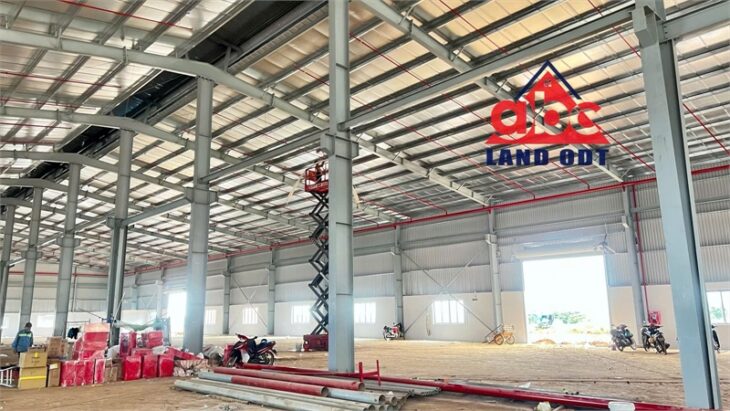 XT608 Xưởng cho thuê Sản xuất, với kết cấu kiên cố phục vụ SX ngành nghề theo QĐ