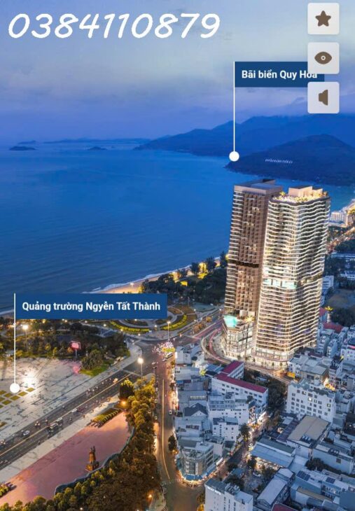 CĂN HỘ DUAL – LIFE CITY APARTMENT 39 TẦNG VIEW BIỂN QUY NHƠN