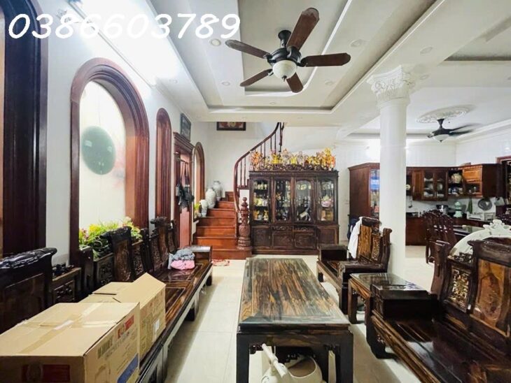 90.9m² (sử dụng 120m²) – Mặt phố Hoàng Như Tiếp – Lô góc 3 thoáng – Mặt tiền 10m – 4 tầng – giá 89