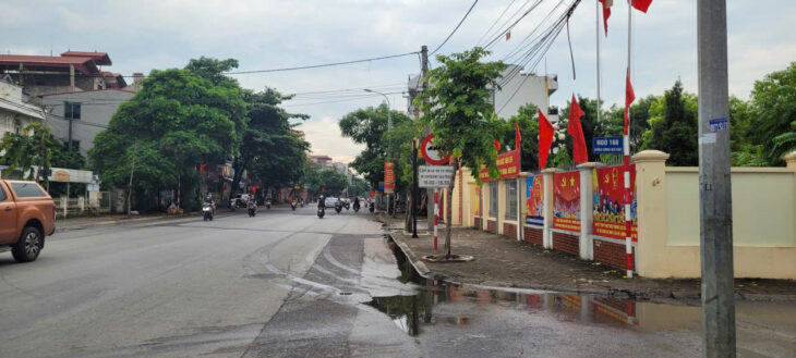 Lô đất đầu làng Hoàng Long cạnh cổng trường C3 Đặng Xá – ngõ thoáng – 20m ra trục chính – nhô 3.8