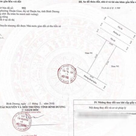 Sở Hữu Ngay Lô Đất MẶT TIỀN Phường Thuận Giao, Thuận An, Bình Dương