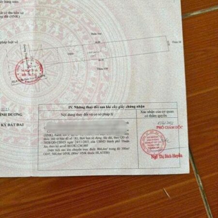 Bán Đất Chính Chủ – Mặt Tiền Đường Phường Thuận Giao, Thuận An, Bình Dương