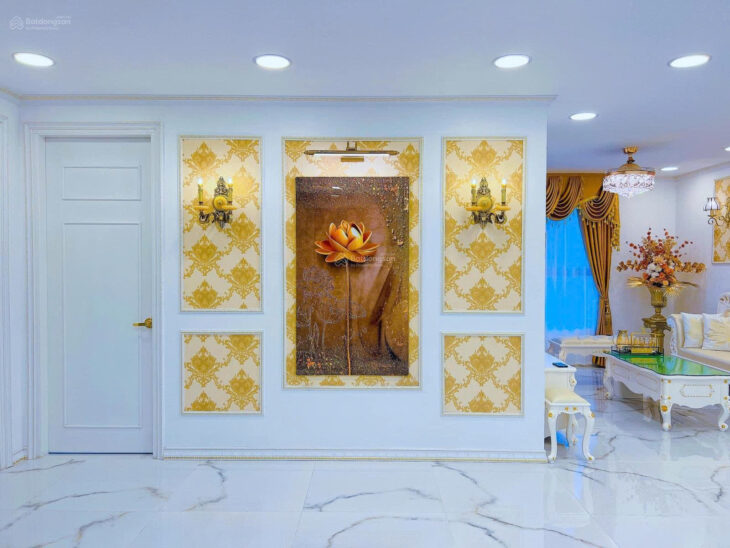 Chung cư VNT tầng cao đẹp, 3 mặt thoáng, nội thất full đồ nhập khẩu, phong cách Tây Âu mới xây