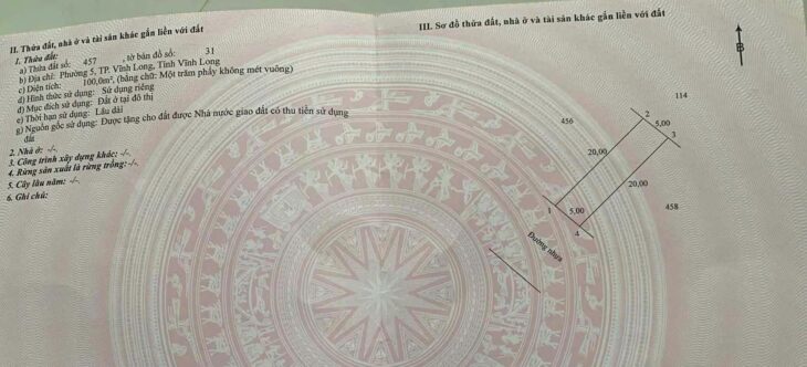 ĐẤT ĐẸP – GIÁ TỐT – CHÍNH CHỦ CẦN BÁN TẠI Dự án Vĩnh Long New Town, Phường 5, Vĩnh Long, Vĩnh Long