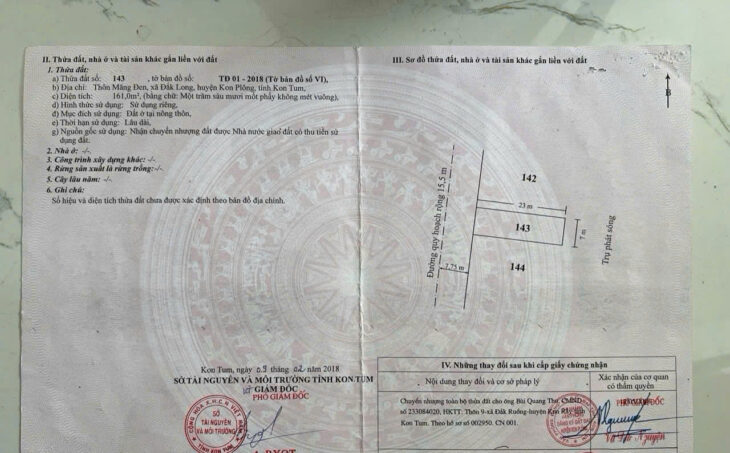 CHÍNH CHỦ BÁN ĐẤT TẠI KHU DU LỊCH MĂNG ĐEN – KON TUM