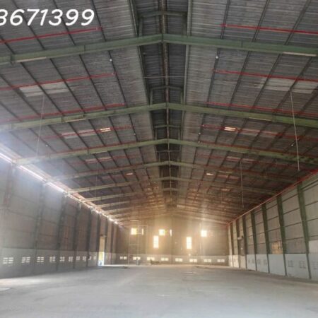 Cho Thuê 6.700m² Nhà Xưởng Gần KCN VSIP 2 – TP Mới Bình Dương PCCC Tự Động – Điện 650 KVA