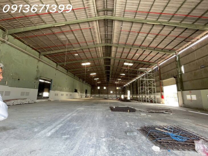 Cho Thuê 6.700m² Nhà Xưởng Gần KCN VSIP 2 – TP Mới Bình Dương PCCC Tự Động – Điện 650 KVA