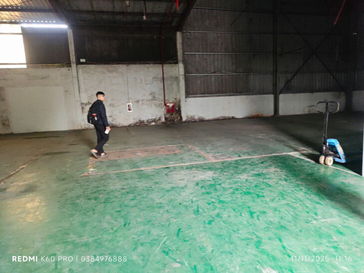 ✨ CHO THUÊ KHO XƯỞNG – VÕ CƯỜNG, TP BẮC NINH 🔹 Diện tích: 450m² 🔹