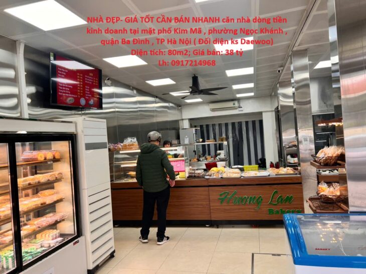 NHÀ ĐẸP- GIÁ TỐT CẦN BÁN NHANH căn nhà dòng tiền kinh doanh tại quận Ba Đình, TP Hà Nội