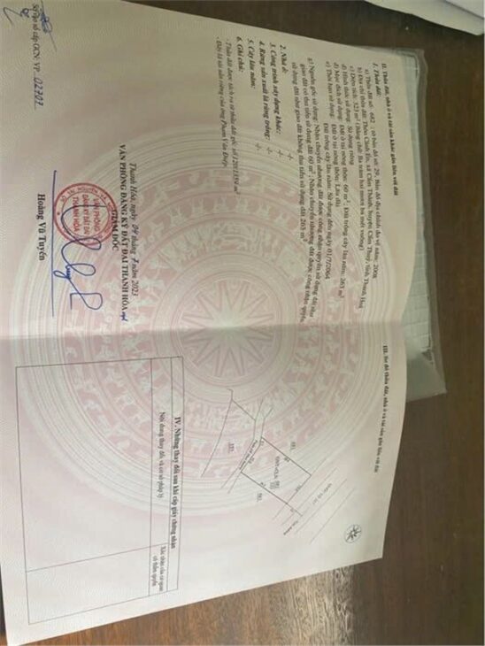 HOT HOT – CẦN BÁN LÔ ĐẤT VỊ TRÍ ĐẸP TẠI Xã Cẩm Thành, Huyện Cẩm Thủy, Tỉnh Thanh Hóa.