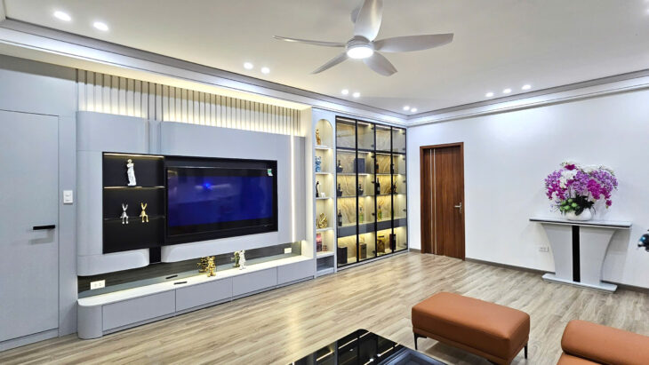 20.11.25.1 Bán 3 ngủ Trung Hòa – Hoàng Đạo Thúy, dt120m2, nội thất mới tinh nhập khẩu 100% đẹp như