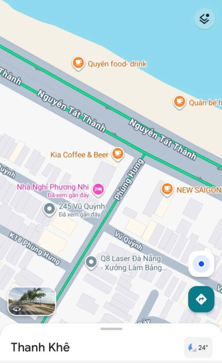 ĐẤT ĐẸP – GIÁ TỐT -Bán Đất Tặng Nhà Tại Đường Vũ Quỳnh, Thanh Khê, Đà Nẵng