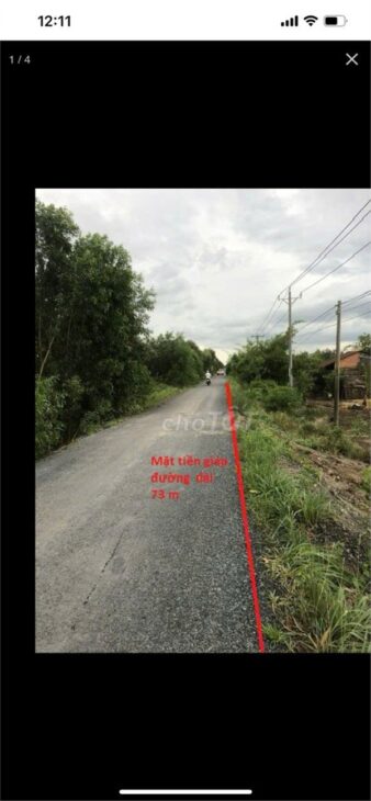 ĐẤT ĐẸP- GIÁ TỐT CẦN BÁN NHANH lô đất mặt tiền vị trí đắc địa tại huyện Tân Phước, tỉnh Tiền Giang