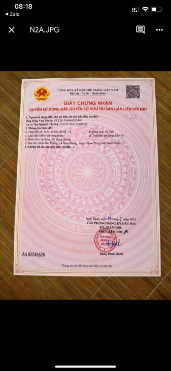 VỚI TÀI CHÍNH 1-2 TỶ NÊN ĐẦU TƯ BDS TẠI- TRUNG TÂM TP. NAM ĐỊNH- VỪA AN TOÀN VỪA CÓ TIỀM NĂNG