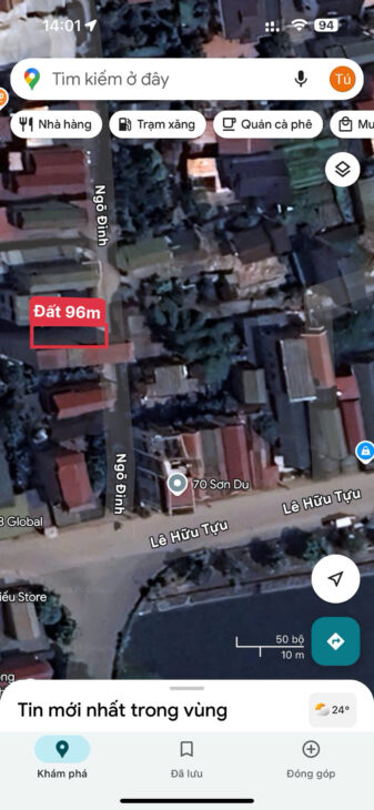 BÁN ĐẤT 96m2 SƠN DU, NGUYÊN KHÊ, ĐÔNG ANH – GẦN VÕ NGUYÊN GIÁP – ???????? GIÁ 7X NHỎ