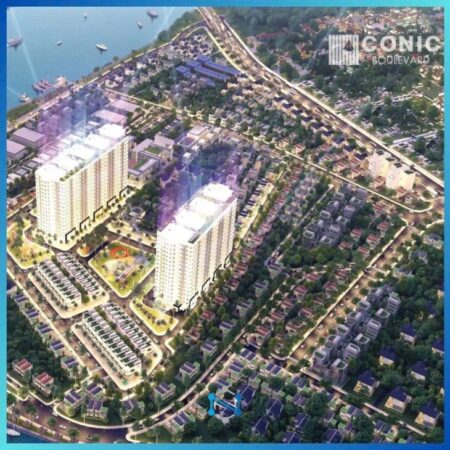 Căn hộ 86m2 Conic Boulevard Bình Chánh 2PN View Sông