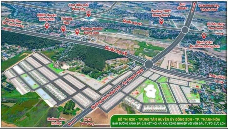 HOT HOT HOT – CHÍNH CHỦ CẦN BÁN LK3 Lô 14 Mặt Bằng 520 Rừng Thông, TP. Thanh Hóa, Tỉnh Thanh Hóa.