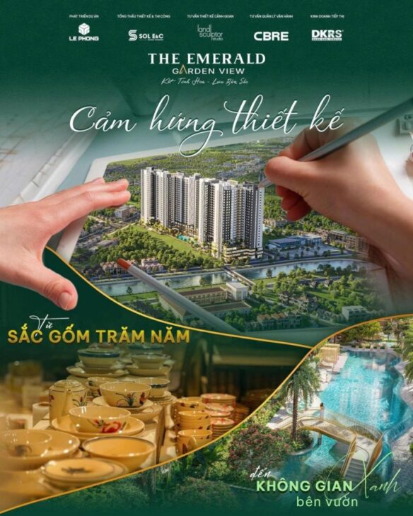 EMERALD GARDEN VIEW chỉ 35tr/m2 Lựa chọn hàng đầu cho khách hàng mua ở & đầu tư