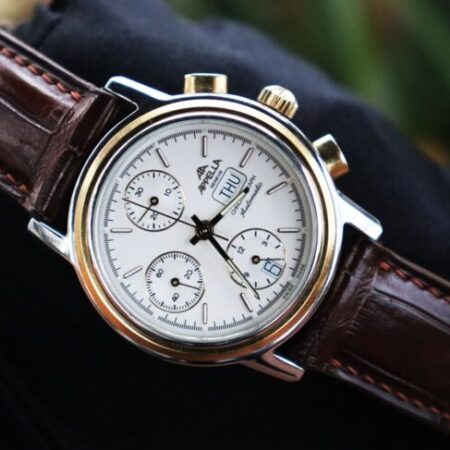 ĐH Nam Appella Limited Edition Automatic – 6 Kim Chronograph – Size 38mm / Fullbox ĐH Nam Appella Limited Edition Automatic – 6 Kim Chronograph – Size 38mm / Fullbox