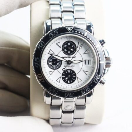 ĐH Nam : Montblanc Meisterstuck 7034 Automatic 6 Kim Chronograph Size 41mm, Fullbox…