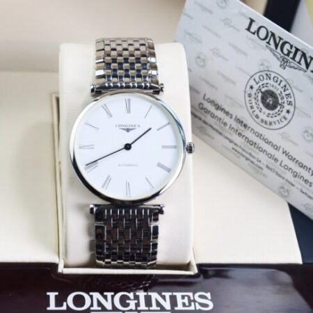 ĐH Nam : Longines La Grande L4.908.4.11.6 Automatic dây thép – Size 36mm fullbox… ĐH Nam : Longines La Grande L4.908.4.11.6 Automatic dây thép – Size 36mm fullbox…