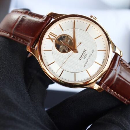 Tissot Tradition Open Heart T063.907.36.038 .00 – Powermatic 80 – Size 40mm fullbox
