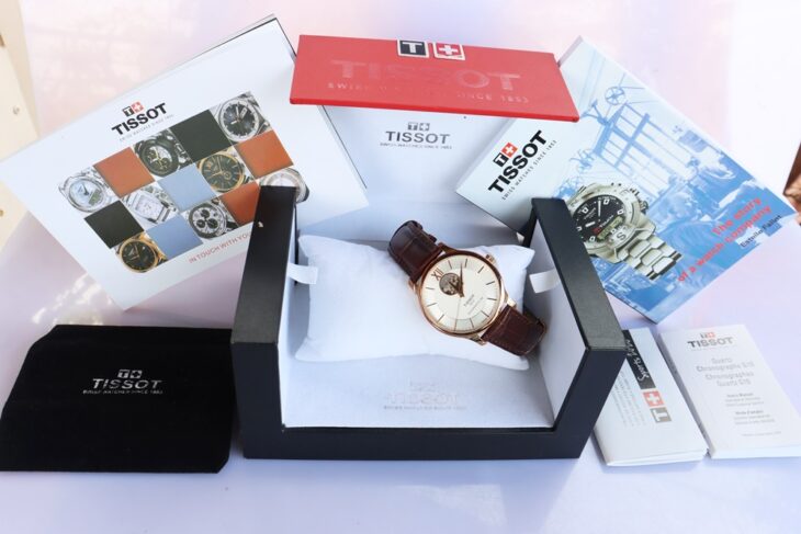 Tissot Tradition Open Heart T063.907.36.038 .00 – Powermatic 80 – Size 40mm fullbox