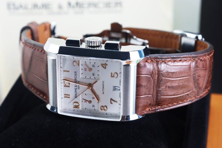 Đồng Hồ Nam : Baume & Mercier Hampton 10029 Automatic chronograph, Fullbox…