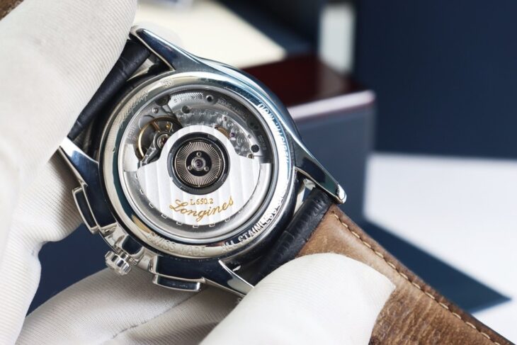 Longines Flagship Chronograph L4.718.4.52.3 Automatic – Size 39mm Fullbox