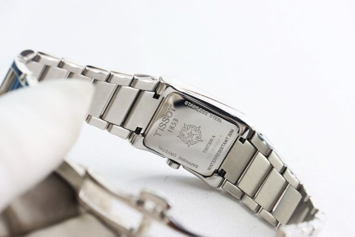 Đồng Hồ Tissot Nữ Mặt đen, cọc số giờ đính Kim Cương thiên nhiên – Fullbox…