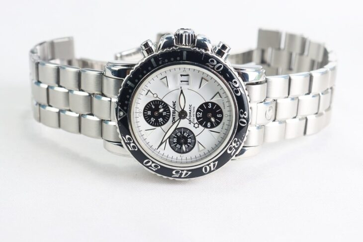 ĐH Nam : Montblanc Meisterstuck 7034 Automatic 6 Kim Chronograph Size 41mm, Fullbox…