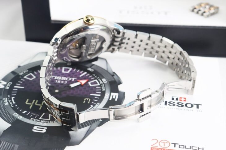 ĐH Nam Tissot Le Locle T006.407.22.033 .00 Powermatic 80 Demi Vàng Hồng, Lướt fullbox