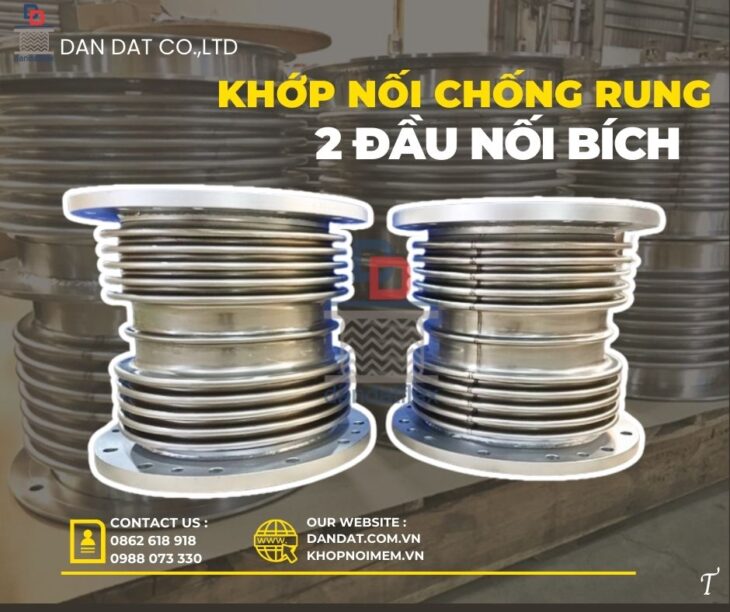 Khớp giãn nở dẫn khí CO/ Khớp giãn nở tháp điều hòa/ Khớp giãn nở cho đường hơi công nghiệp