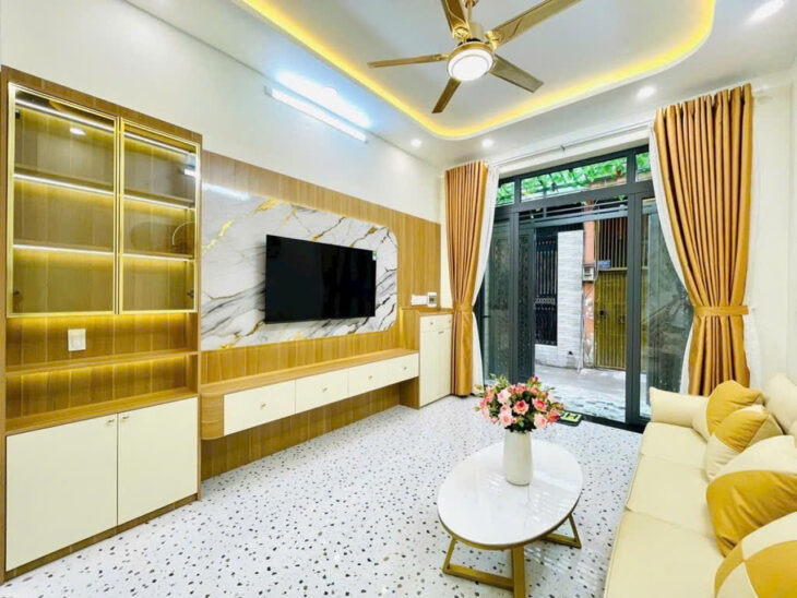 L1658 ⭐️ sát chợ Thạch Đà Gò Vấp, SHR, Vuông, 4 tầng, 3.5x11m, 5.x tỷ