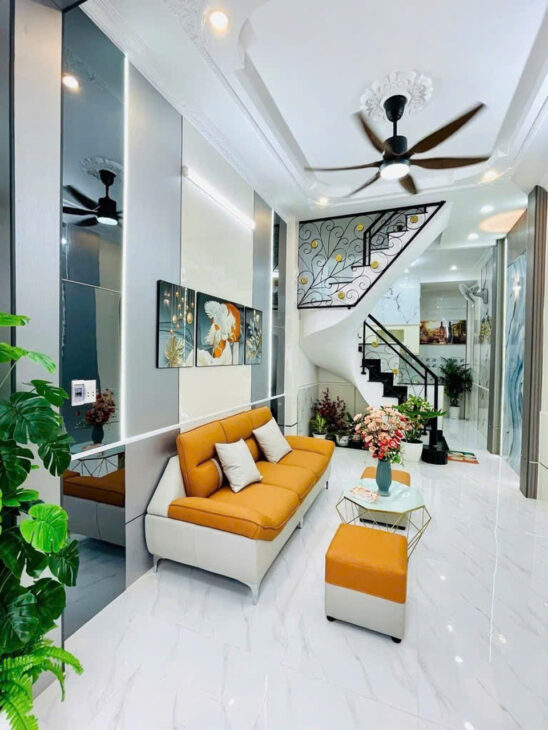 L1667 ⭐️ Sau sân bay Tân Sơn Nhất, SHR, Vuông, 2 tầng, 3.1x10m, 4.x tỷ x nhỏ