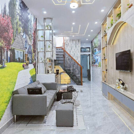 O1672 💖 Nhà mới 2 tầng Trần Bá Giao GV, SHR, Vuông, HXH, 3x13m, 4.x tỷ